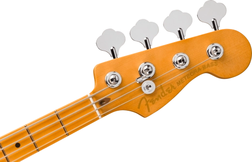 American Ultra II Meteora Bass, Maple Fingerboard - Solar Flare