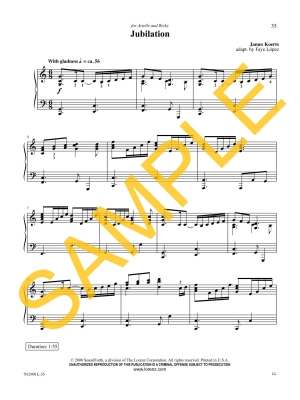 Sound Forth the Wedding Bells: Lopez/Koerts/Wiley - Piano - Book