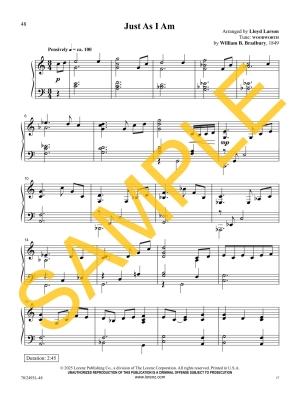 I Have Decided: Hymns of Invitation for Solo Piano - Larson - Piano - Book