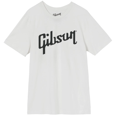 Gibson - Gibson Logo White Shirt - Medium