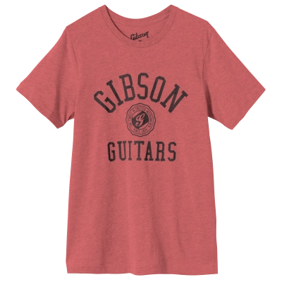 Gibson - Collegiate Red Tee - Small