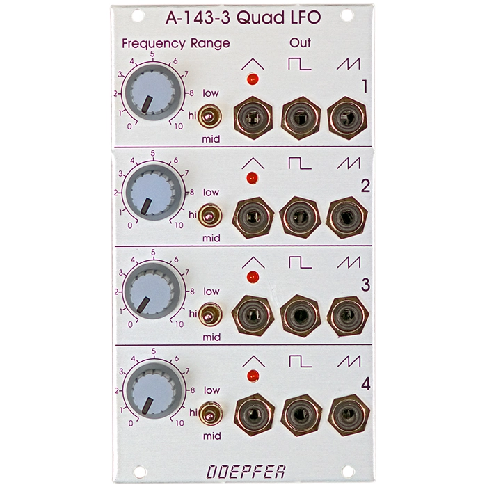 A-143-3 Quad LFO Module