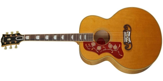 Gibson - 1957 SJ-200 Acoustic Guitar with Hardshell Case - Antique Natural (Left Handed)