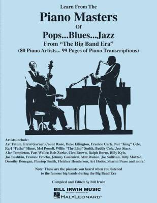 Hal Leonard - Learn from the Piano Masters of Pop, Blues, Jazz