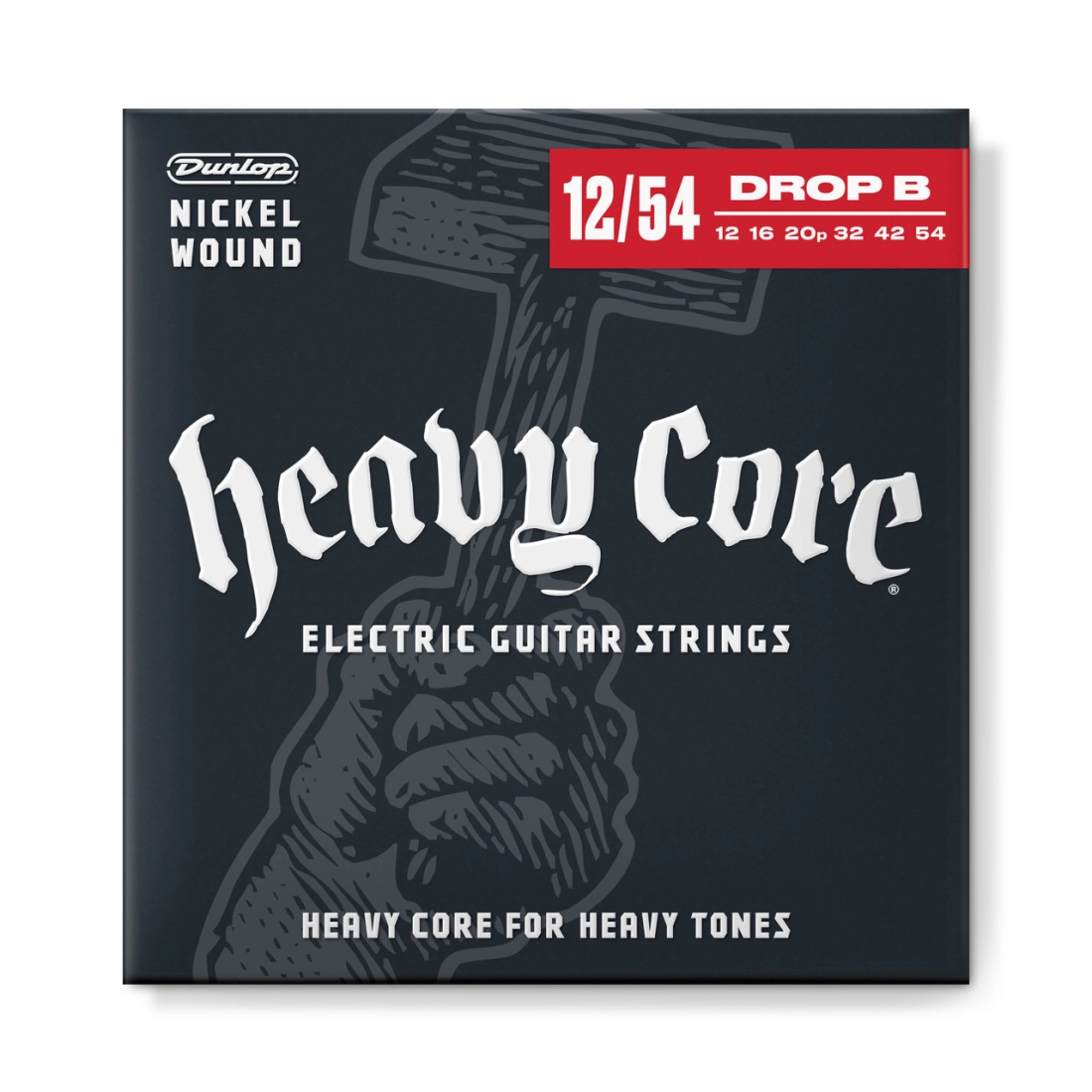 Heavy Core Electric Guitar Strings - 12-54