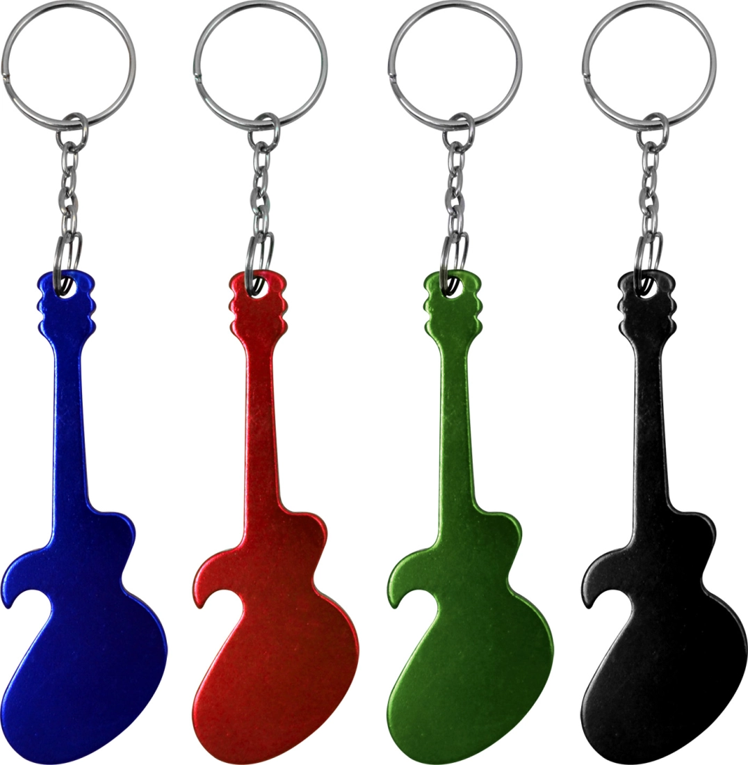 Guitar Bottle Opener and Keychain