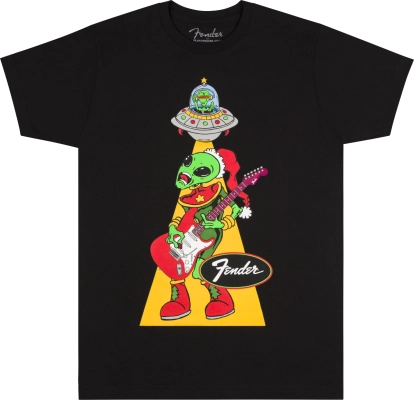 Fender - Ugly Christmas Alien Tee - Small