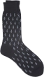 AIM Gifts - Mini Treble Clef Mens Socks - Black\/White