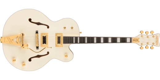 Gretsch Guitars - G8424T Billy Duffy Signature Falcon LTD with Bigsby, Ebony Fingerboard - Vintage White Lacquer