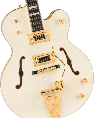 G8424T Billy Duffy Signature Falcon LTD with Bigsby, Ebony Fingerboard - Vintage White Lacquer