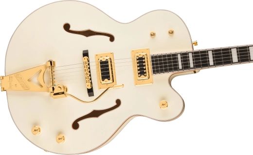 G8424T Billy Duffy Signature Falcon LTD with Bigsby, Ebony Fingerboard - Vintage White Lacquer