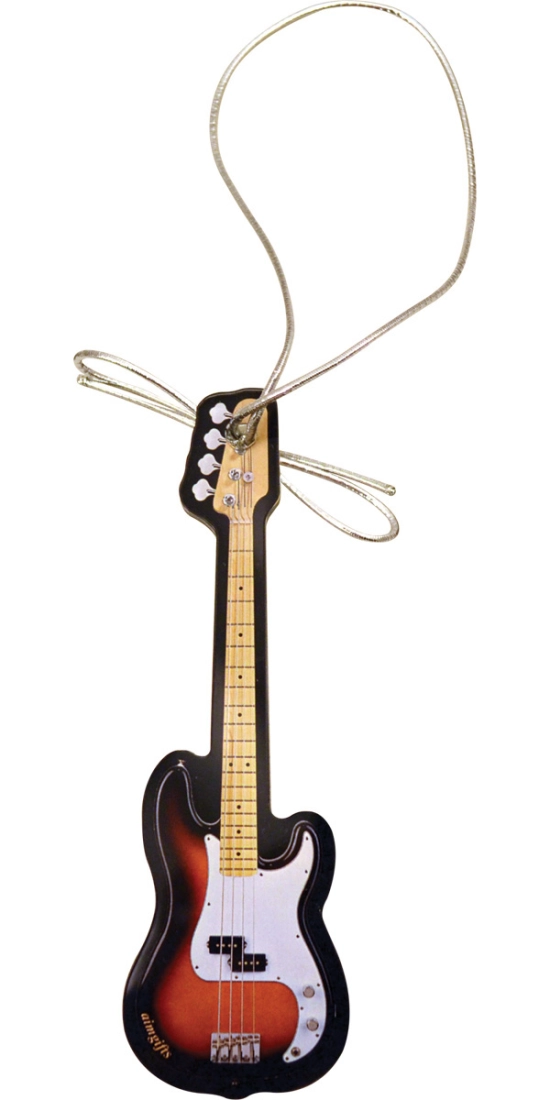 Bass Guitar Acrylic Ornament