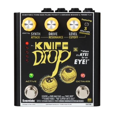 Eventide - Knife Drop Fuzz Pedal - Black