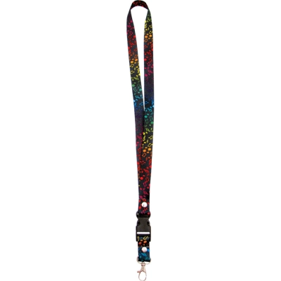 AIM Gifts - Music Notes Lanyard - Multi-coloured