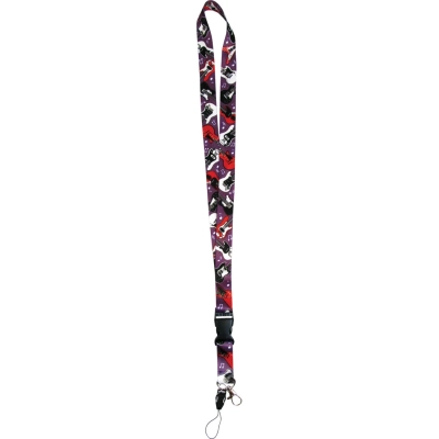 AIM Gifts - Guitar Lanyard - Purple/Red