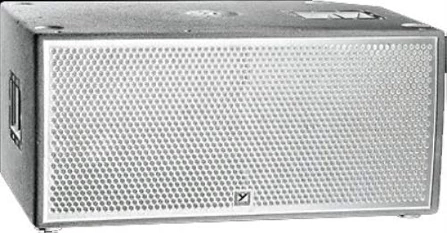 Paraline Series Powered Subwoofer 2x15\'\', White - 2400 Watts