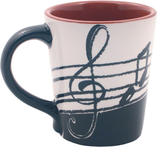 Music Notes Coffee Mug