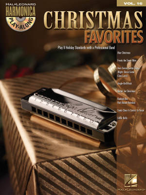 Hal Leonard - Christmas Favorites: Harmonica Play-Along Volume 16 - Book/CD