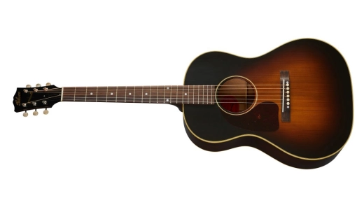 Gibson - 1942 Banner LG-2 Acoustic Guitar with Hardshell Case - Vintage Sunburst (Left Handed)