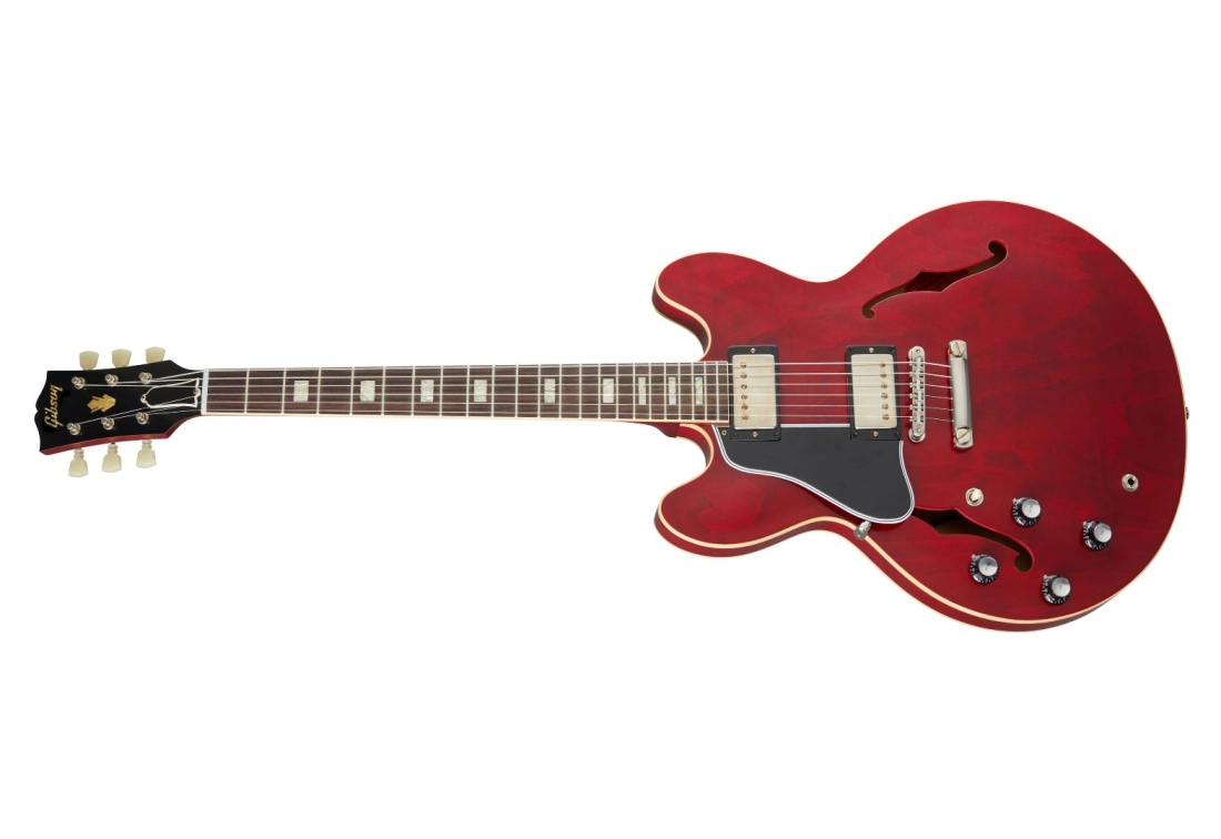 1964 ES-335 Reissue VOS Electric Guitar with Hardshell Case - 60s Cherry (Left Handed)