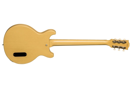 1958 Les Paul Junior Double Cutaway Reissue Electric Guitar with Hardshell Case - TV Yellow (Left Handed)