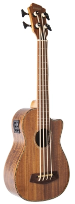 DUKEBA-ACACIA/F Electric Bass Ukulele with Gigbag