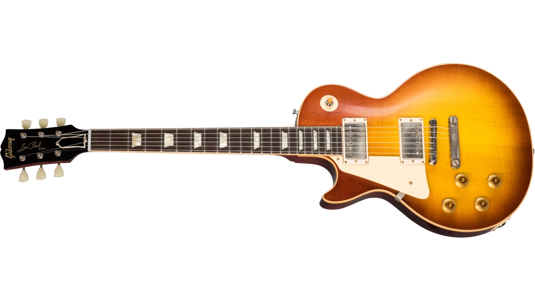 1958 Les Paul Standard VOS Reissue Electric Guitar with Hardshell Case - Iced Tea Burst (Left Handed)