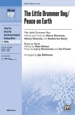 Alfred Publishing - The Little Drummer Boy / Peace on Earth