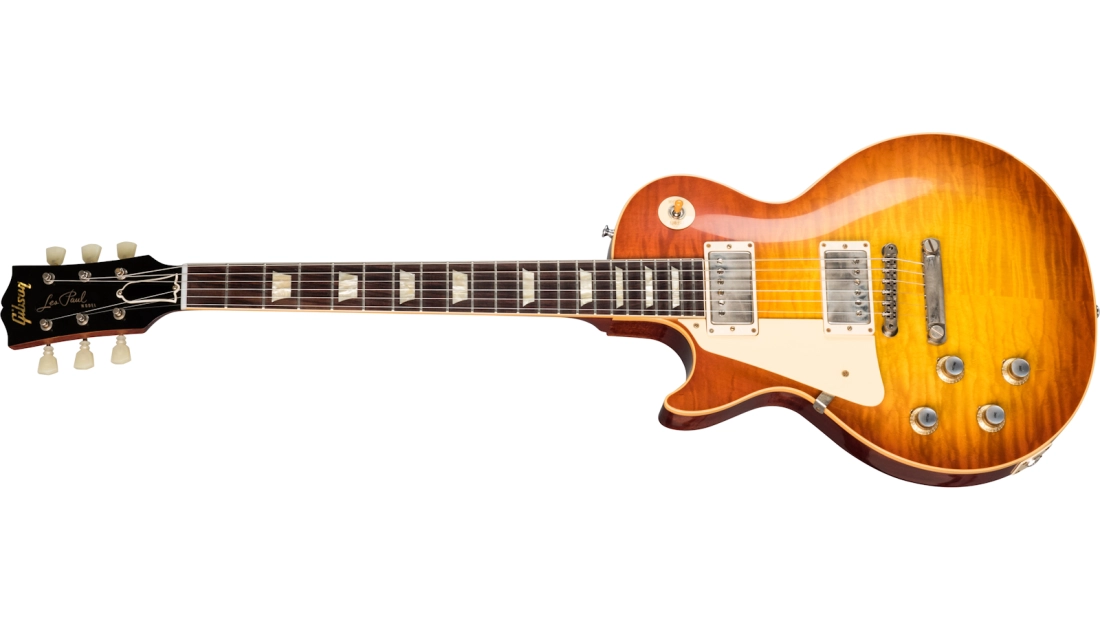 1960 Les Paul Standard VOS Reissue Electric Guitar with Hardshell Case - Tangerine Burst (Left Handed)