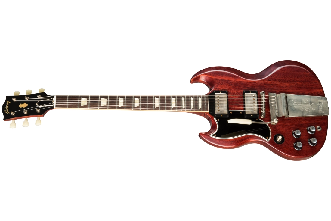 1964 Les Paul SG Standard VOS Reissue w/Maestro Trem - Cherry (Left Handed)