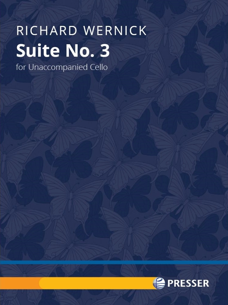 Suite No. 3 - Wernick - Solo Cello - Sheet Music