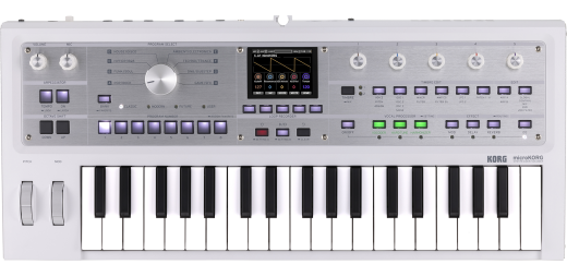 microKORG 2 37-Key Synthesizer and Vocoder - Limited Edition White