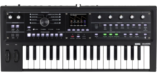 Korg - MicroKORG 2 37-Key Synthesizer and Vocoder - Limited Edition Black