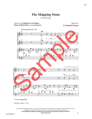 Simply SA: Concert Repertoire for SA Choirs - Book (Reproducible)