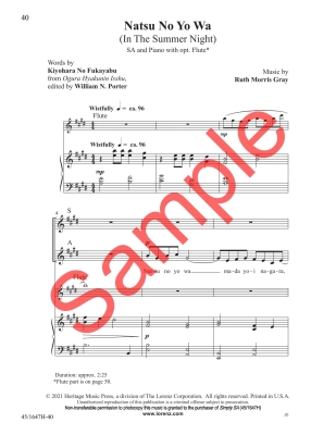 Simply SA: Concert Repertoire for SA Choirs - Book (Reproducible)