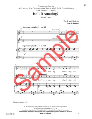 Simply SA: Concert Repertoire for SA Choirs - Book (Reproducible)