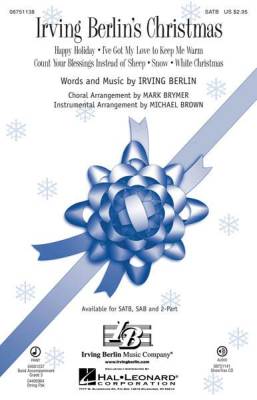 Hal Leonard - Irving Berlins Christmas