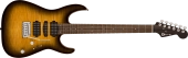 Charvel Guitars - MJ DK24 HSH 2PT W Mahogany with Flame Maple, Wenge Fingerboard - Antique Burst