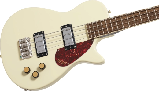 Streamliner Jet Club Bass Single-Cut, Laurel Fingerboard - Vintage White