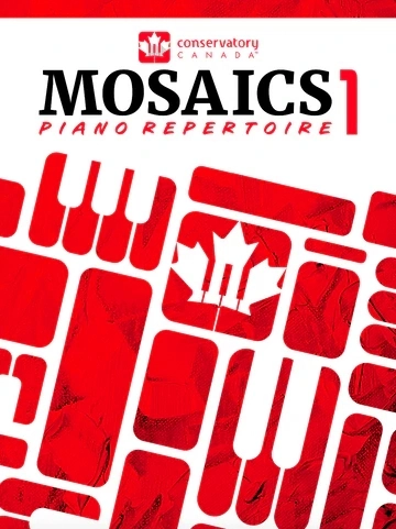 Mosaics Piano Repertoire Level 1 - Book