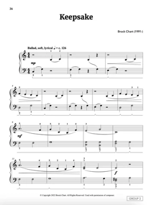 Mosaics Piano Repertoire Level 1 - Book