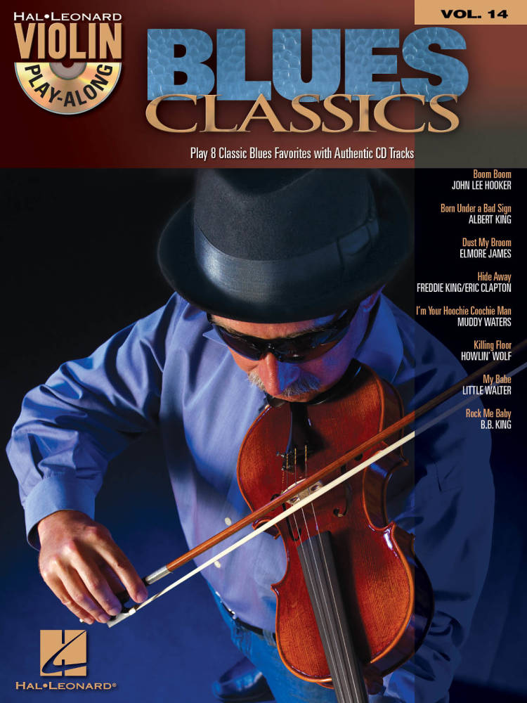 Blues Classics: Violin Play-Along Volume 14 - Book/CD