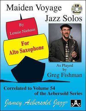 Jamey Aebersold Vol. # 54 - Alto Sax Solos