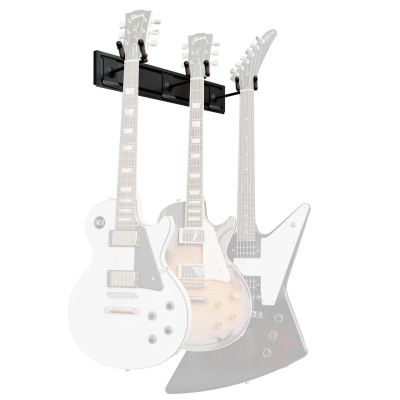 SW3RL 3 Guitar Wall Rack - Black