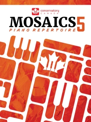 Conservatory Canada - Mosaics Piano Repertoire Level 5 - Book
