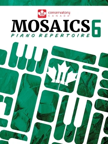 Mosaics Piano Repertoire Level 6 - Book
