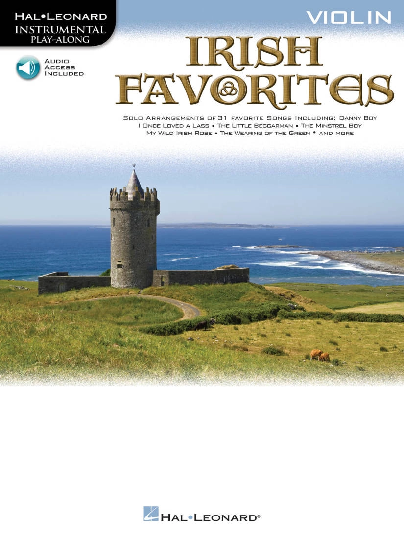 Irish Favorites: Instrumental Play-Along - Violin - Book/Audio Online