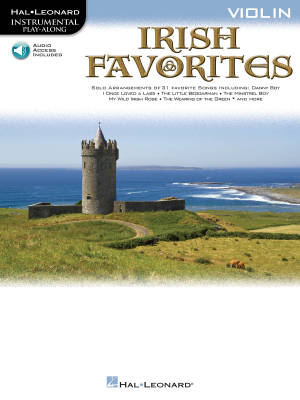 Hal Leonard - Irish Favorites: Instrumental Play-Along - Violin - Book/Audio Online