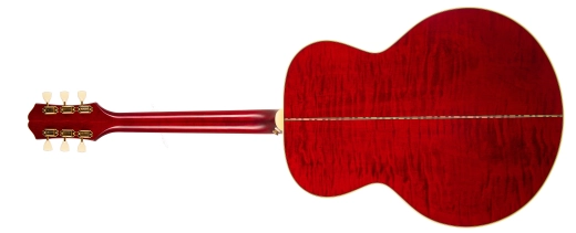 Limited Edition Inspired by Gibson J-200 Acoustic/Electric Guitar - Wine Red