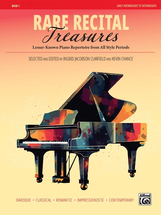 Rare Recital Treasures, Book 1 - Piano - Book